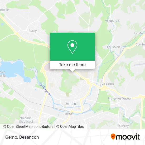 Gemo map