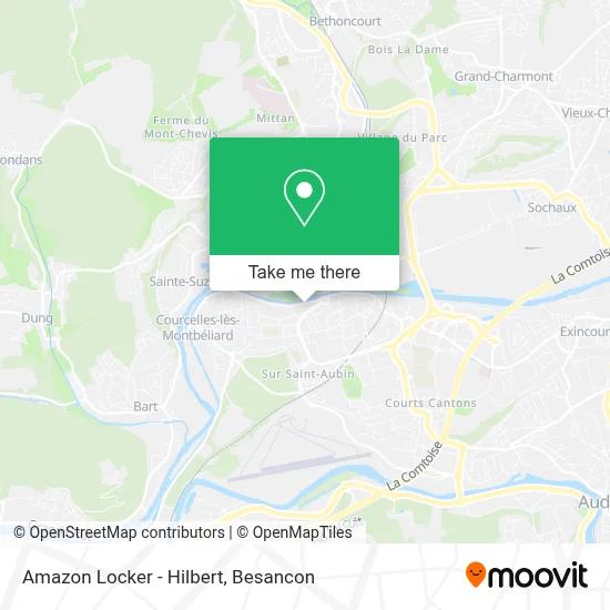 Amazon Locker - Hilbert map