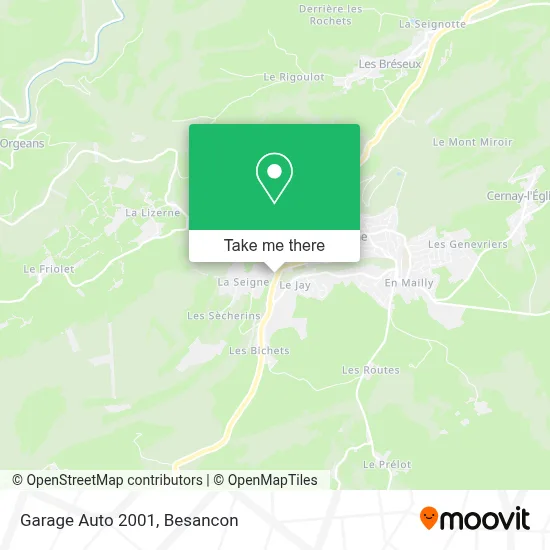 Garage Auto 2001 map