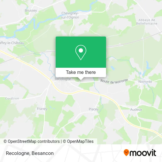 Recologne map