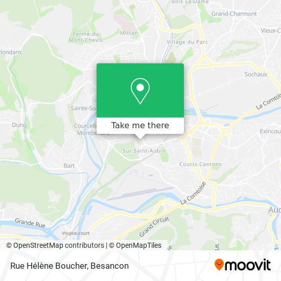 Rue Hélène Boucher map