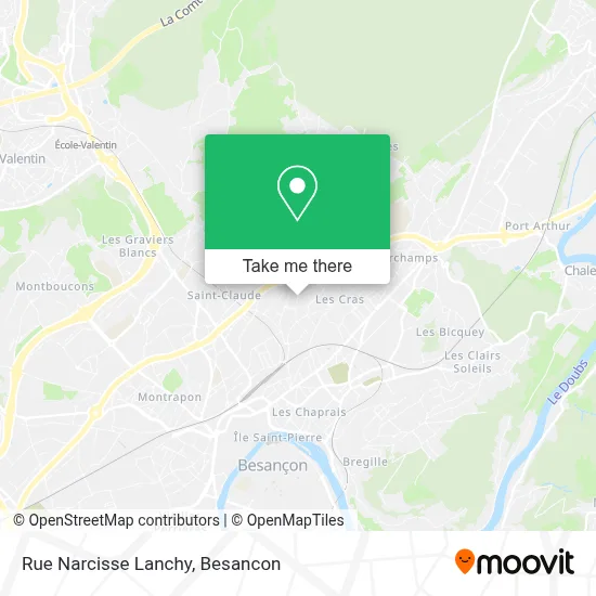 Rue Narcisse Lanchy map