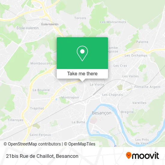 21bis Rue de Chaillot map