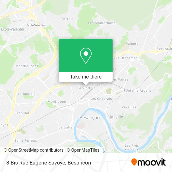 8 Bis Rue Eugène Savoye map