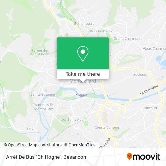 Arrêt De Bus "Chiffogne" map
