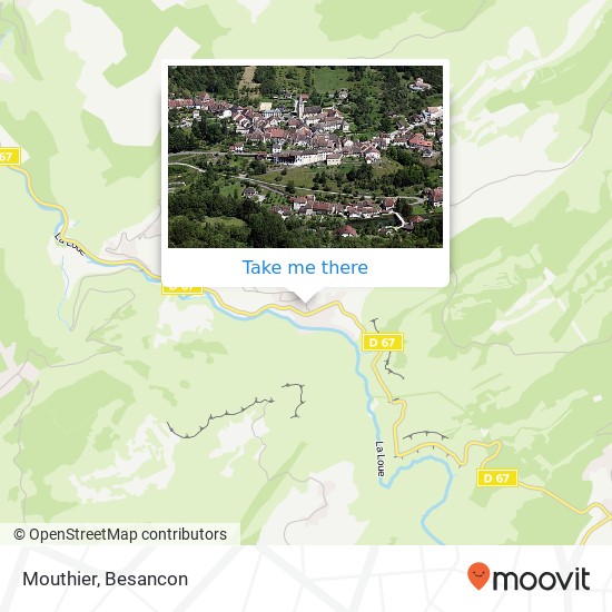 Mouthier map