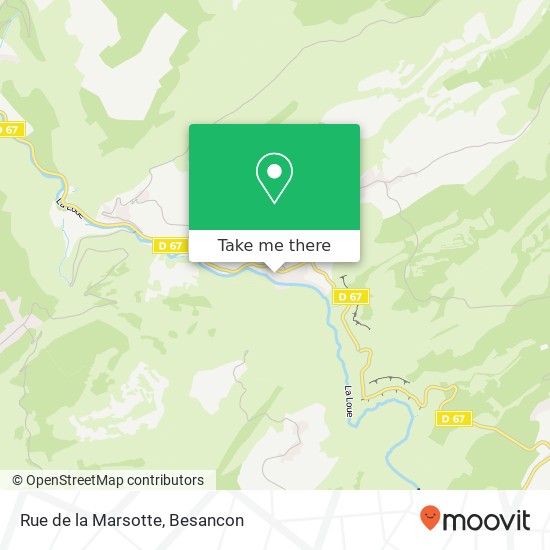 Rue de la Marsotte map