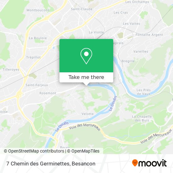 7 Chemin des Germinettes map