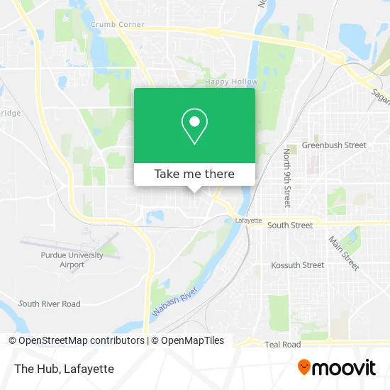 The Hub map