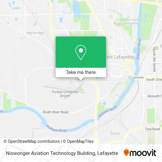 Niswonger Aviation Technology Building map