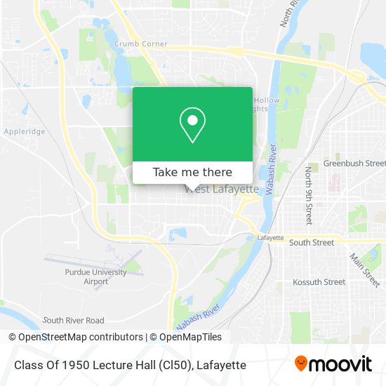Class Of 1950 Lecture Hall (Cl50) map