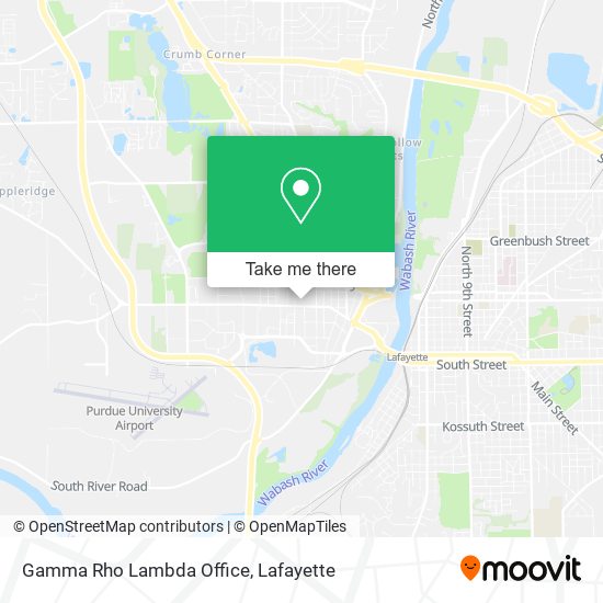 Gamma Rho Lambda Office map