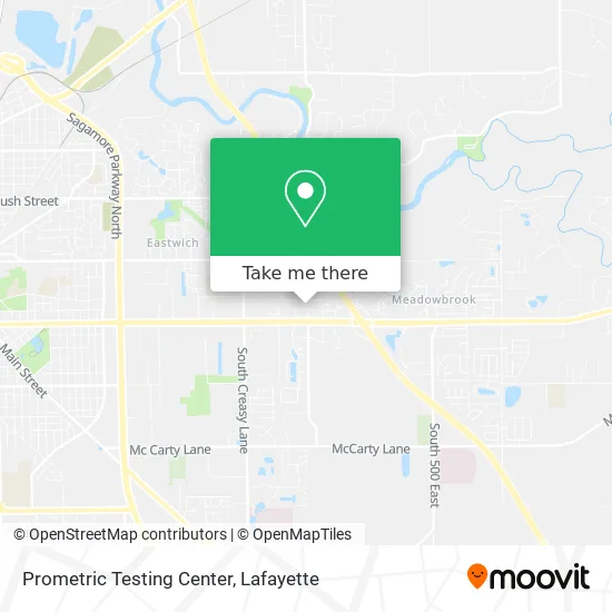 Prometric Testing Center map