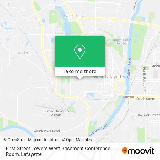 First Street Towers West Basement Conference Room map