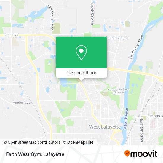 Faith West Gym map