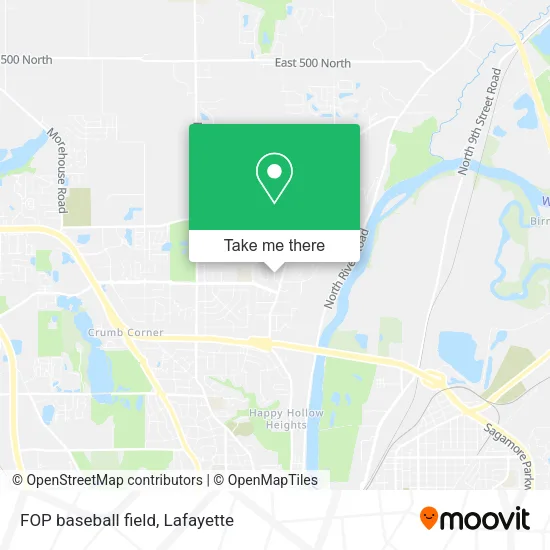 FOP baseball field map