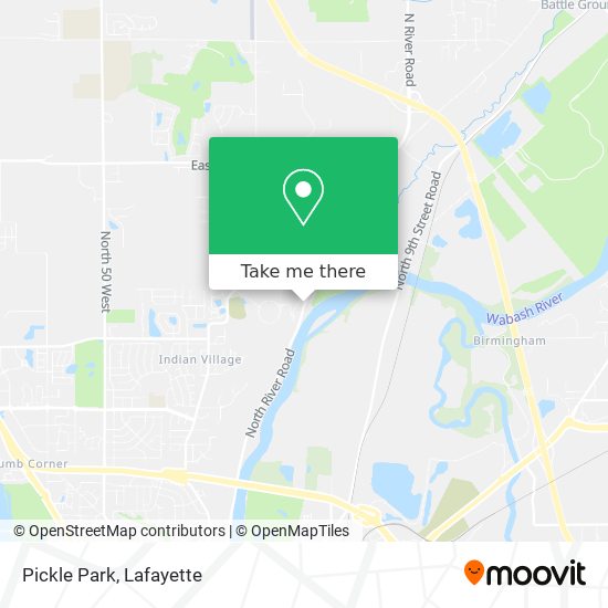 Mapa de Pickle Park