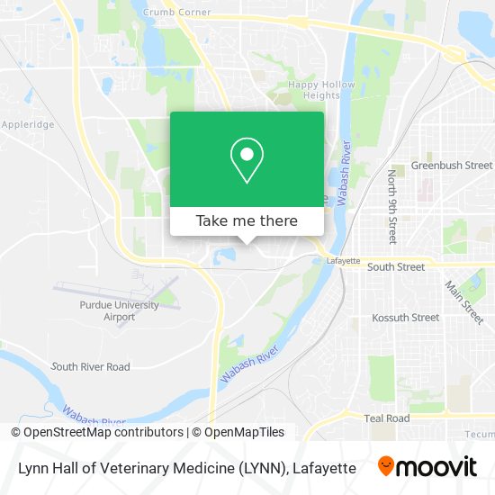 Lynn Hall of Veterinary Medicine (LYNN) map