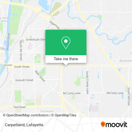 Carpetland map