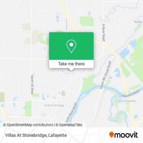 Villas At Stonebridge map