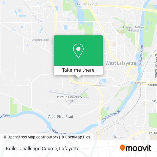 Mapa de Boiler Challenge Course