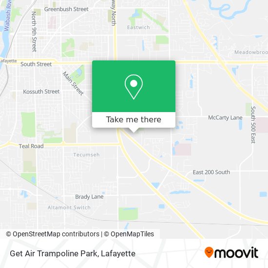 Get Air Trampoline Park map