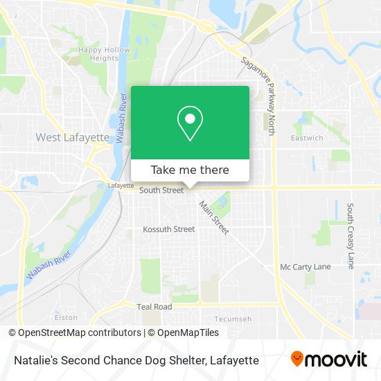 Mapa de Natalie's Second Chance Dog Shelter