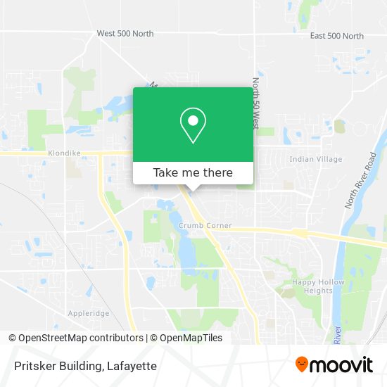 Mapa de Pritsker Building