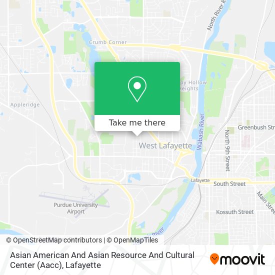 Asian American And Asian Resource And Cultural Center (Aacc) map