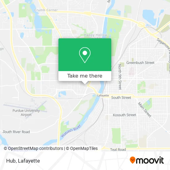 Hub map