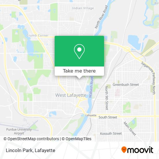 Mapa de Lincoln Park