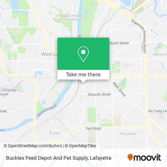 Buckles Feed Depot And Pet Supply map