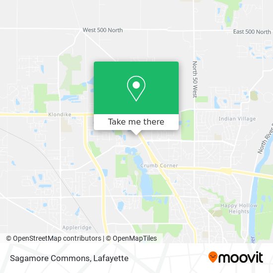 Sagamore Commons map