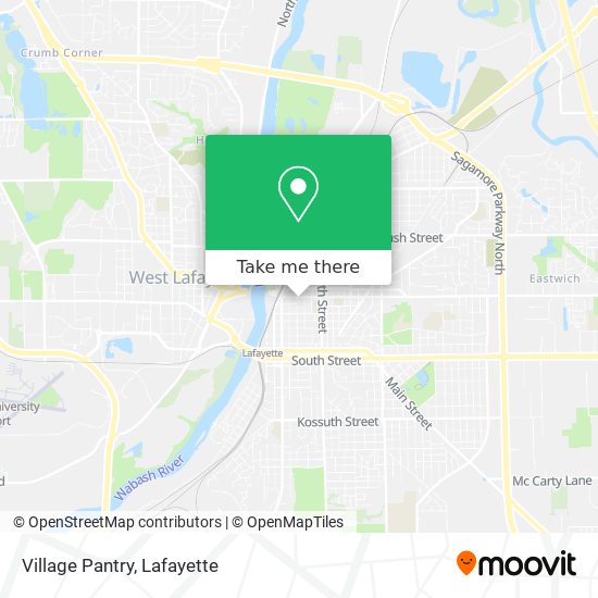 Mapa de Village Pantry