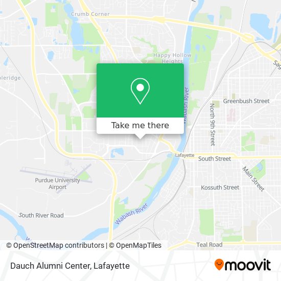 Dauch Alumni Center map