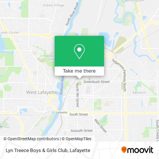 Lyn Treece Boys & Girls Club map