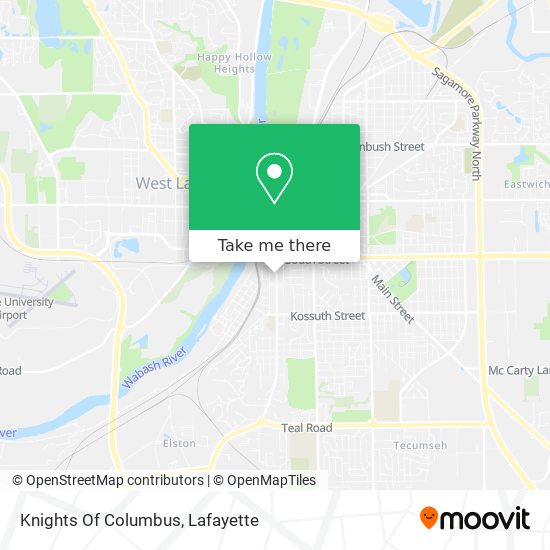 Knights Of Columbus map