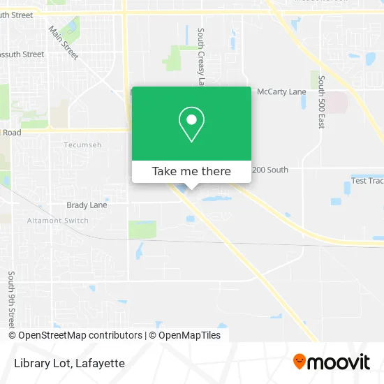 Mapa de Library Lot