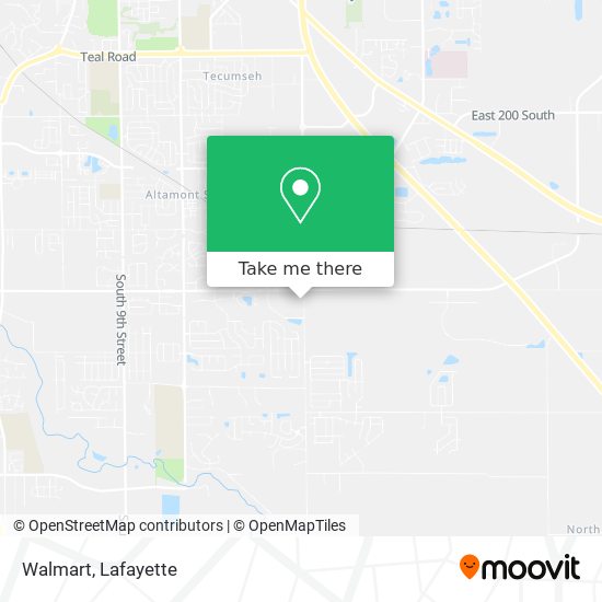 Walmart map