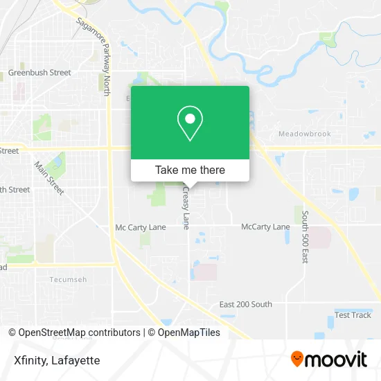 Xfinity map