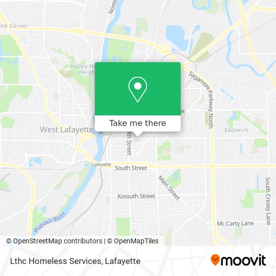 Lthc Homeless Services map