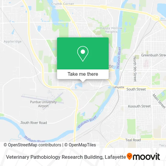 Veterinary Pathobiology Research Building map