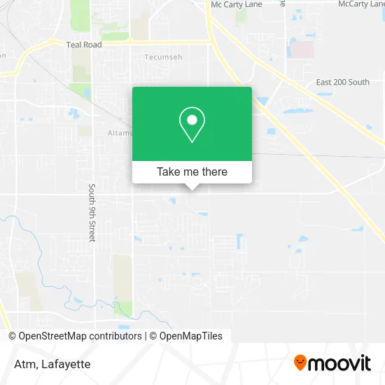 Mapa de Atm
