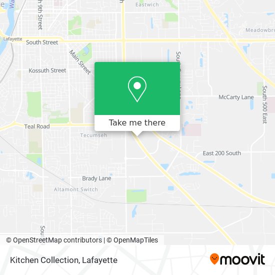 Kitchen Collection map