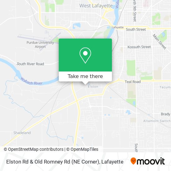 Elston Rd & Old Romney Rd (NE Corner) map