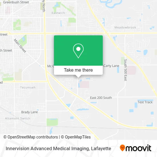 Innervision Advanced Medical Imaging map