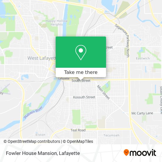 Fowler House Mansion map