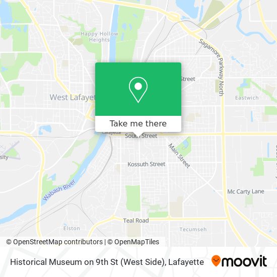 Historical Museum on 9th St (West Side) map