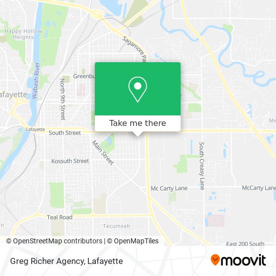 Greg Richer Agency map