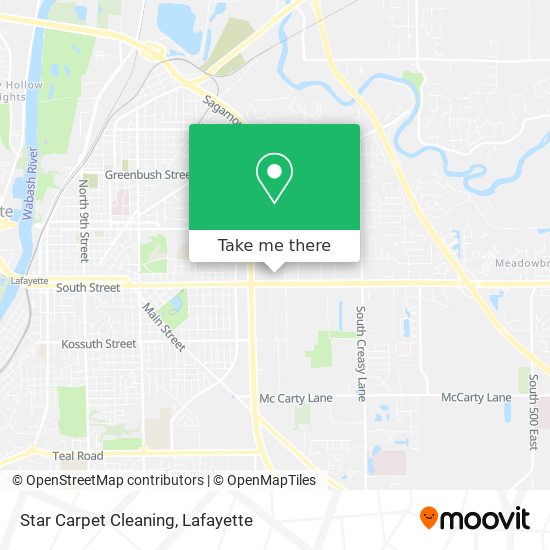 Star Carpet Cleaning map